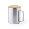 Taza Térmica Acero Inox/ Bambú - Ceve
