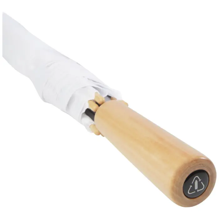 Paraguas de golf de 30" de PET reciclado resistente al viento Poliéster de tafetán de tereftalato de polietileno reciclado - Foso miniatura 5