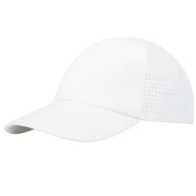 Gorra reciclada de 6 paneles Cool Fit GRS Microfibra Poliéster reciclado con certificado GRS, 110 g/m2 - Qovu