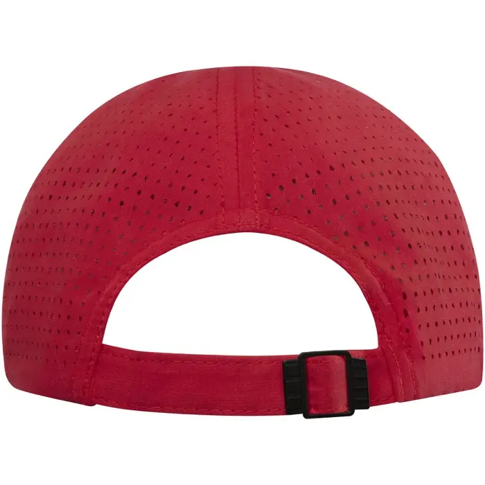 Gorra reciclada de 6 paneles Cool Fit GRS Microfibra Poliéster reciclado con certificado GRS, 110 g/m2 - Qovu miniatura 3