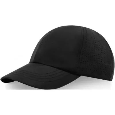 Gorra reciclada de 6 paneles Cool Fit GRS Microfibra Poliéster reciclado con certificado GRS, 110 g/m2 - Qovu