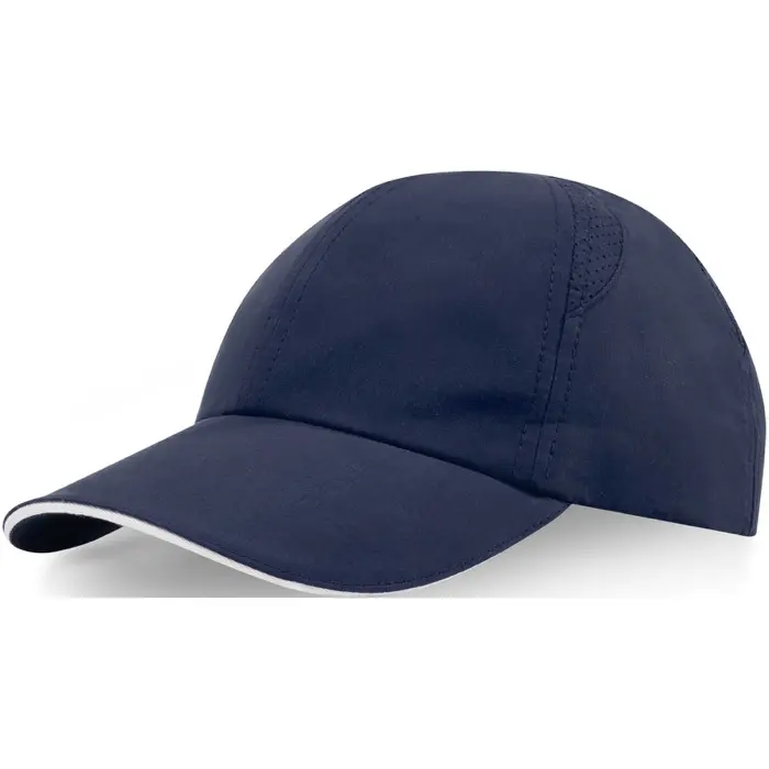 Gorra sandwich reciclada de 6 paneles Cool Fit GRS Microfibra Poliéster reciclado con certificado GRS, 110 g/m2 - Wefe miniatura 1