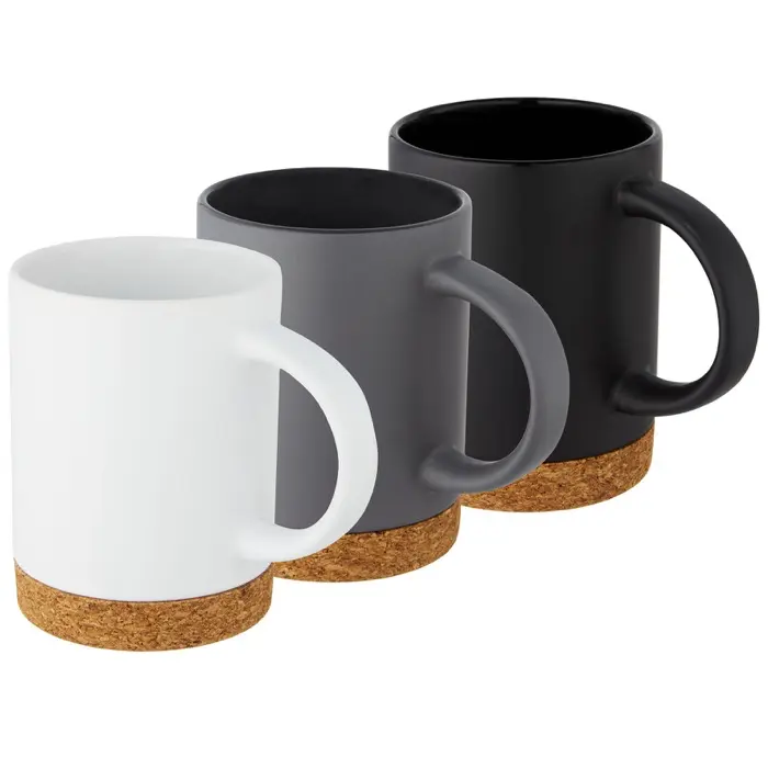 Taza de cerámica de 425 ml con base de corcho Cerámica, Corcho - Suka miniatura 6