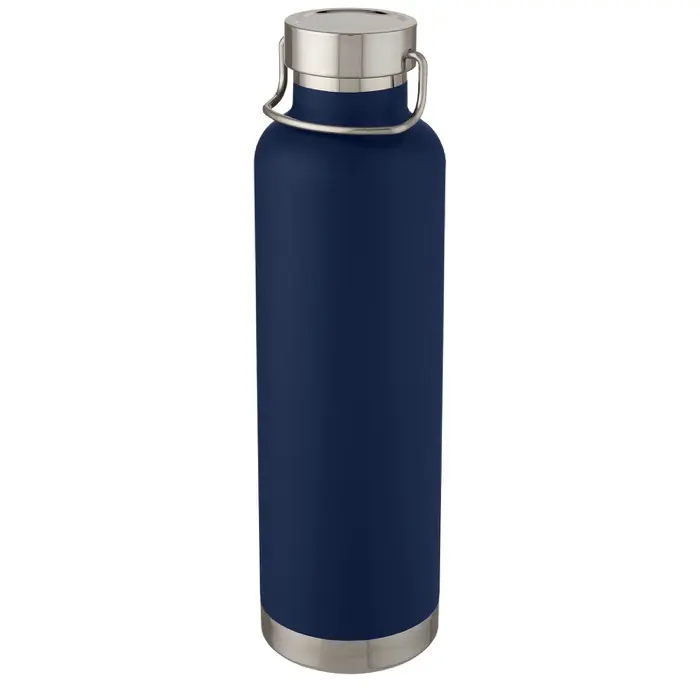 Botella con aislamiento al vacío de cobre de 1 L Acero inoxidable, Plástico PP, Plástico de silicona - Nivi miniatura 1