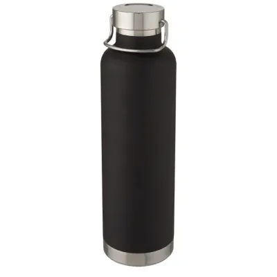 Botella con aislamiento al vacío de cobre de 1 L Acero inoxidable, Plástico PP, Plástico de silicona - Nivi