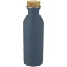 Botella de acero inoxidable de 650 ml Acero inoxidable, Madera de bambú, Plástico de silicona - Quge