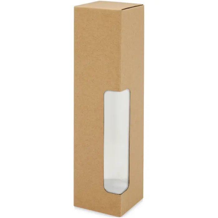 Botella de plástico reciclado de 650 ml Plástico PET reciclado, Madera de bambú, Plástico PP - Defi miniatura 3