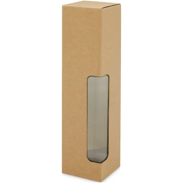 Botella de plástico reciclado de 650 ml Plástico PET reciclado, Madera de bambú, Plástico PP - Defi miniatura 3