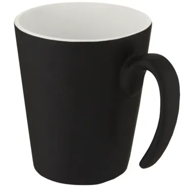 Taza de cerámica con asa de 360 ml Gres esmaltado - Katu
