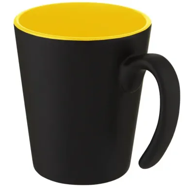Taza de cerámica con asa de 360 ml Gres esmaltado - Katu