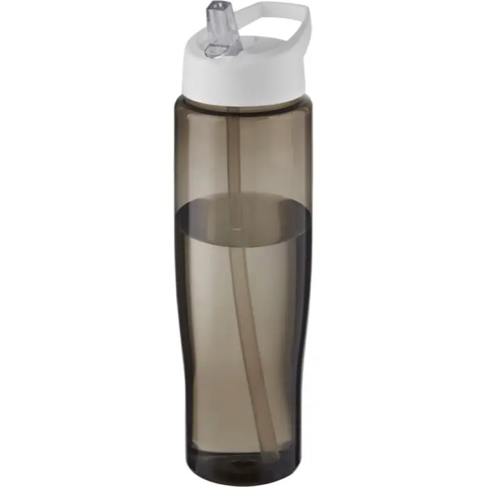 Bidón deportivo de 700 ml con tapa con boquilla H2O Active® Plástico PCR, Plástico PP - Laja miniatura 1