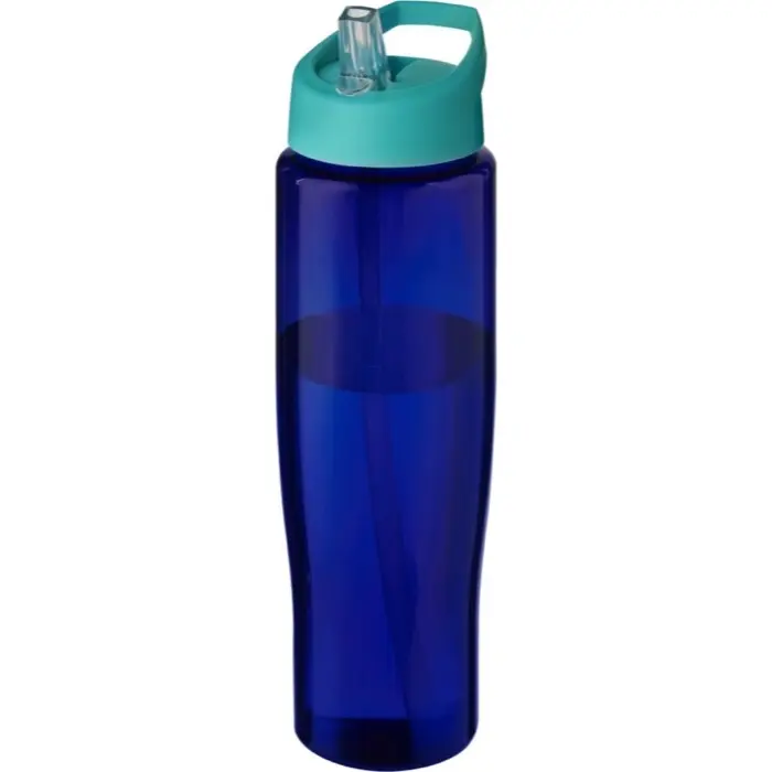 Bidón deportivo de 700 ml con tapa con boquilla H2O Active® Plástico PCR, Plástico PP - Laja miniatura 1