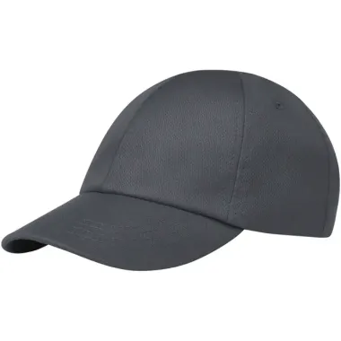 Gorra Cool fit de 6 paneles Malla con un acabado cool fit Poliéster, 105 g/m2 - Qeca