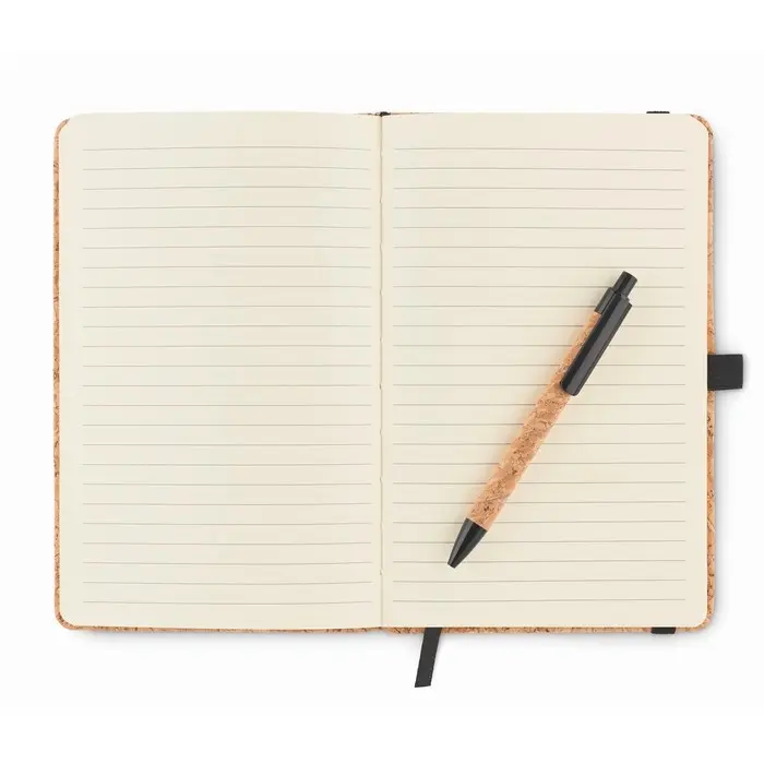 Set libreta bolígrafo corcho Papel - Wona miniatura 4