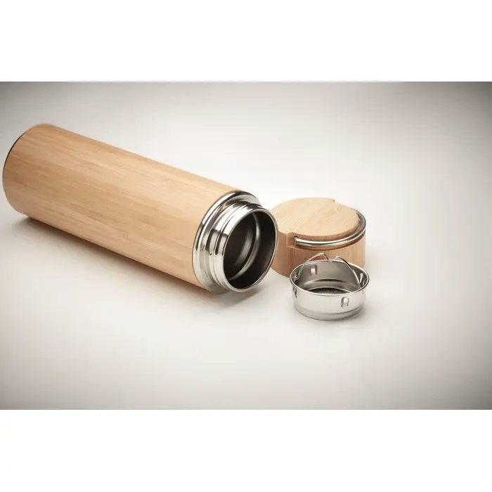 Botella de doble pared 400 ml Bambú - Cizu miniatura 10