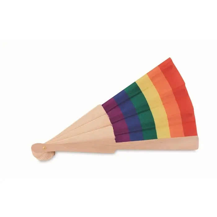 Abanico de madera rainbow Madera - Teri miniatura 4