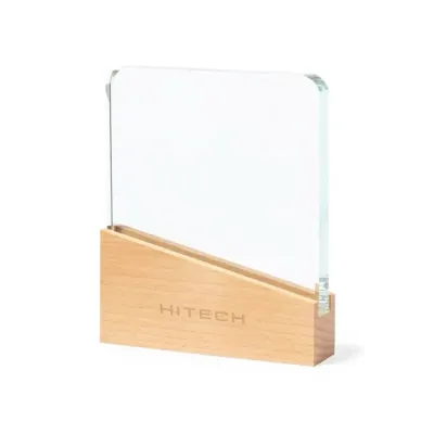 Placa Cristal/ Madera - Suwu