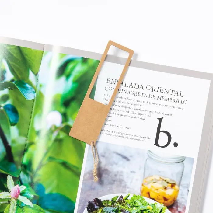 Lupa Marcapáginas Cartón Reciclado - Deda miniatura 3