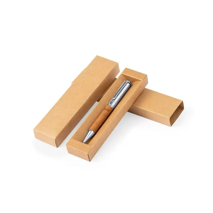 Bolígrafo Cuero Reciclado/ Metal - Lozu miniatura 3