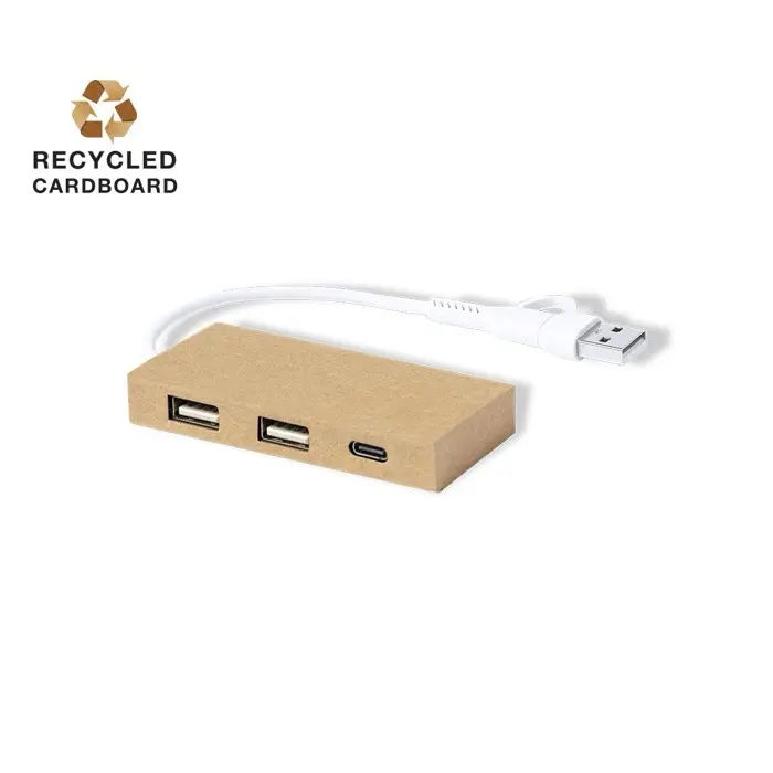 Puerto USB Cartón Reciclado - Webu miniatura 2