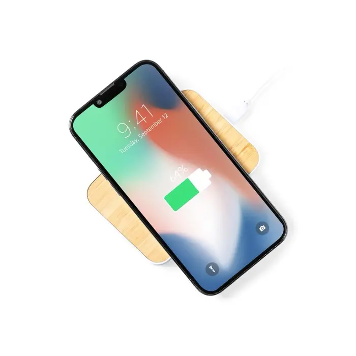 Cargador Bambú/ ABS - Rewo miniatura 5