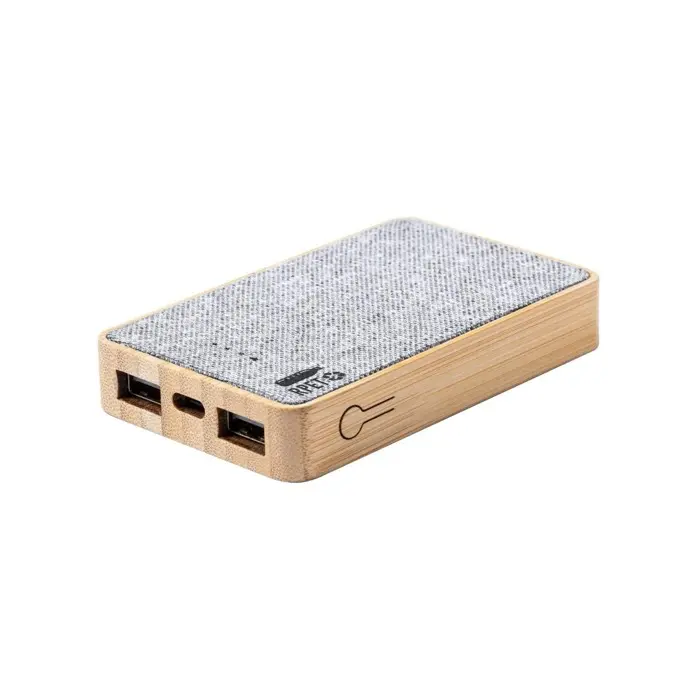 Power Bank Poliéster RPET/ Bambú - Womo miniatura 2