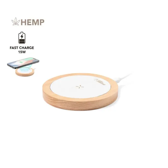 Cargador Cáñamo Orgánico/ Madera - Tuka miniatura 2