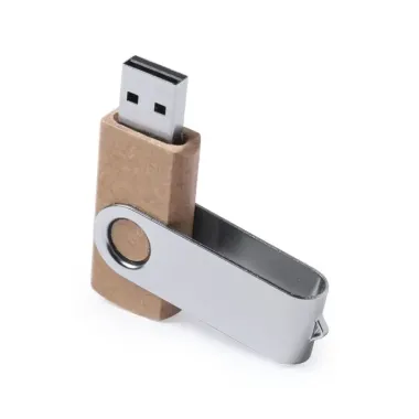 Memoria USB Cartón Reciclado - Feqa