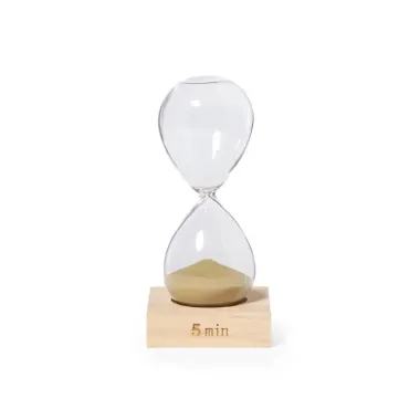 Reloj Arena Cristal Borosilicato/ Madera - Fapa