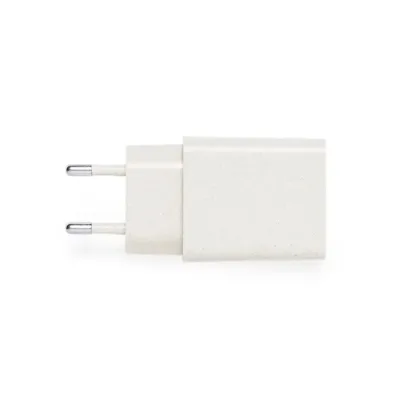 Cargador USB Caña de Trigo/ ABS - Rede