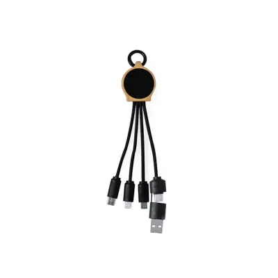 Cable Cargador Bambú - Juci