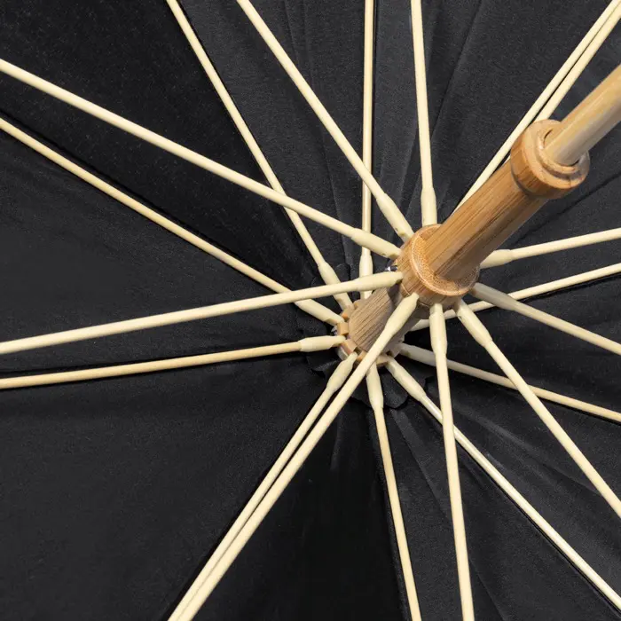 Paraguas Pongee 190T RPET. Varillas Fibra de Vidrio - Wule miniatura 9