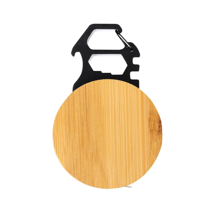 Flexómetro Multiherramienta Bambú/ Acero Inox - Daka miniatura 1