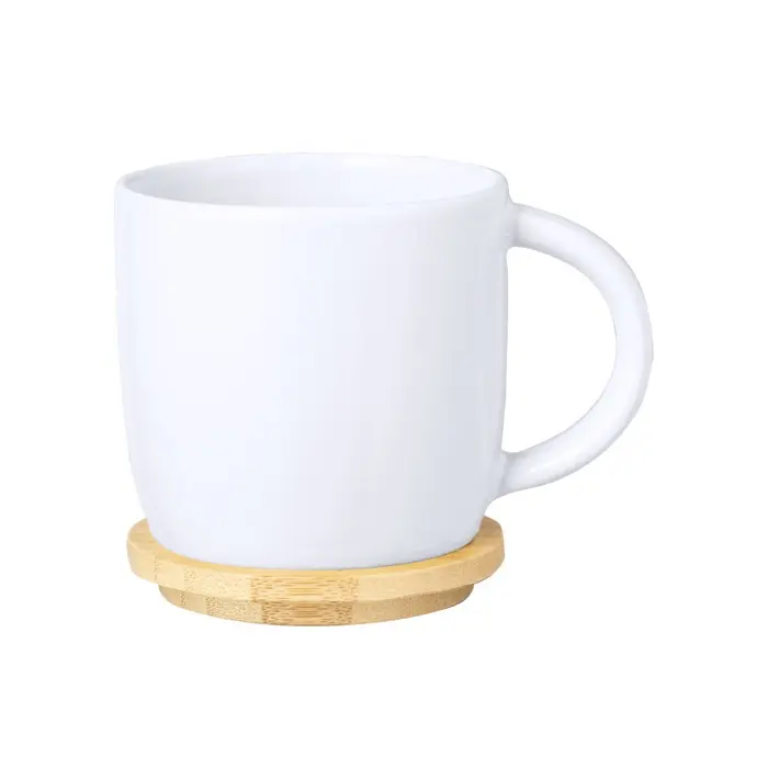 Taza Cerámica/ Bambú - Hufe miniatura 6