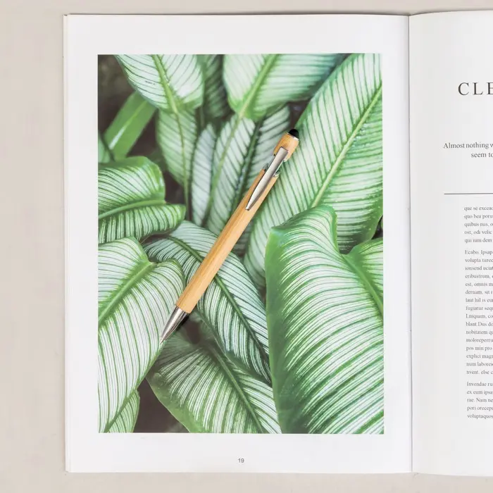 Bolígrafo Puntero Bambú - Pivu miniatura 4