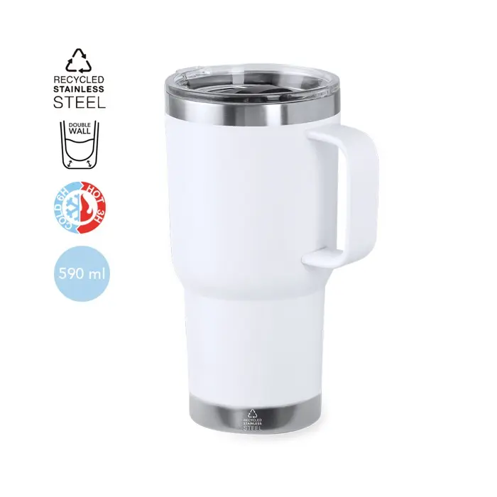 Taza Térmica Acero Inox Reciclado - Nihi miniatura 2
