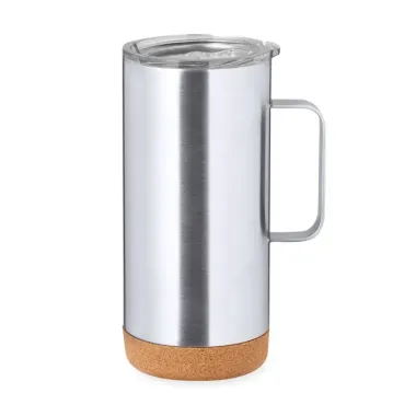 Taza Térmica Acero Inox Reciclado/ Corcho - Wato