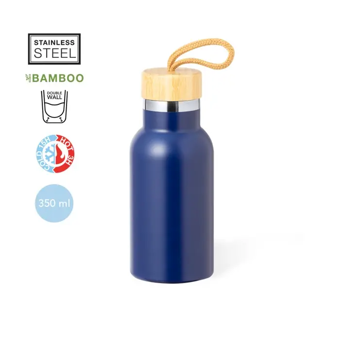 Bidón Térmico Acero Inox/ Bambú - Yedi miniatura 2