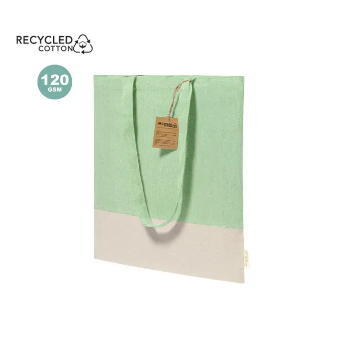 Bolsa 100% Algodón Reciclado 120 g/ m2 - Duru miniatura 2