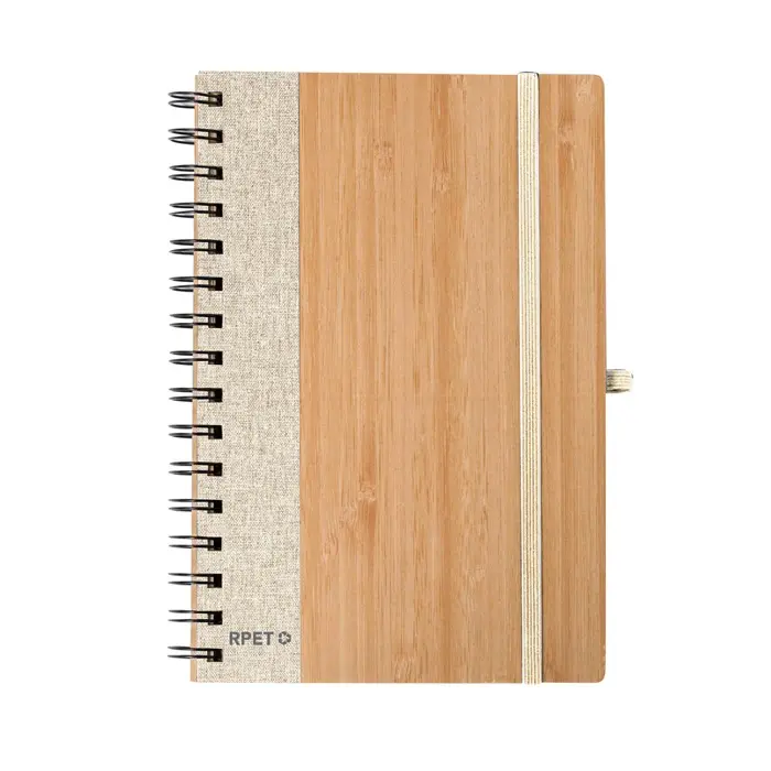 Libreta Bambú/ Poliéster RPET - Vazo miniatura 1