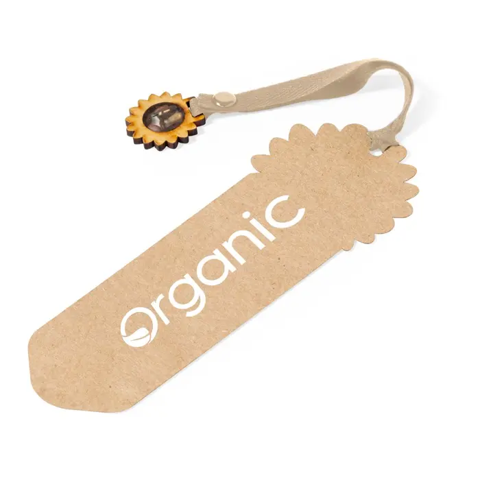 Marcapáginas Semillas Cartón Reciclado - Biwu miniatura 3