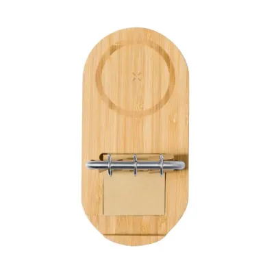 Cargador Multifunción Bambú/ Metal - Zoto