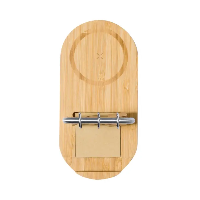 Cargador Multifunción Bambú/ Metal - Zoto miniatura 1