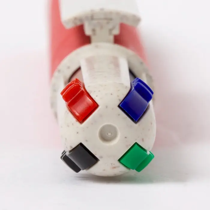 Bolígrafo Papel Reciclado/ Caña de Trigo/ ABS - Gize miniatura 3