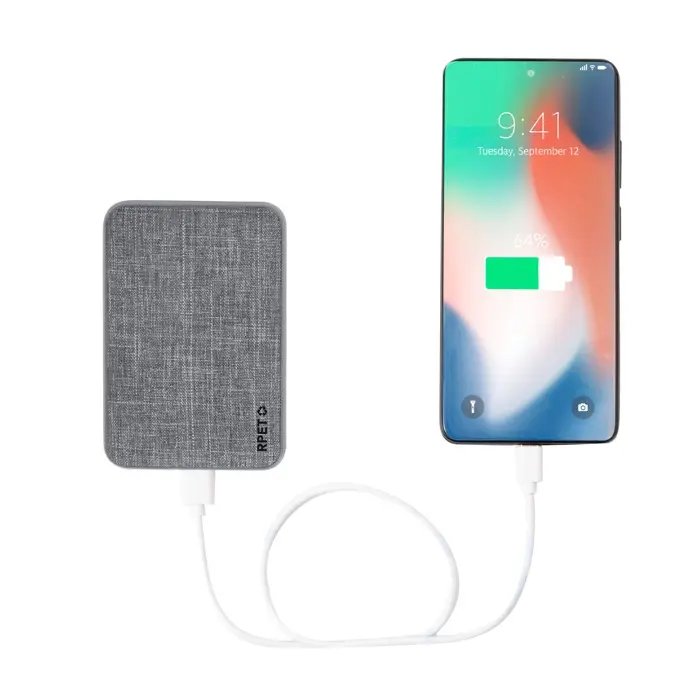 Power Bank Poliéster RPET - Fejo miniatura 4