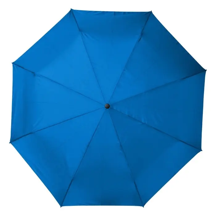 Paraguas automático plegable material reciclado PET de 21" Poliéster de tafetán de tereftalato de polietileno reciclado - Piza miniatura 2