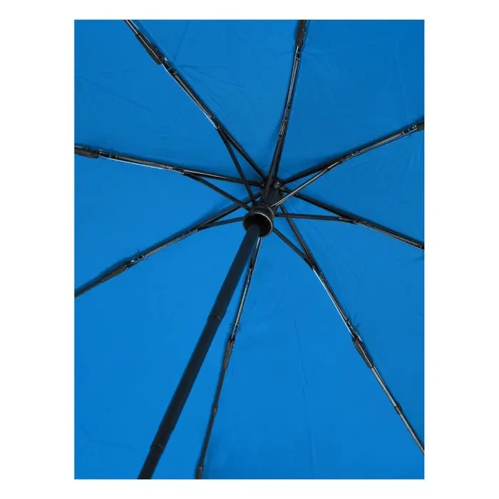 Paraguas automático plegable material reciclado PET de 21" Poliéster de tafetán de tereftalato de polietileno reciclado - Piza miniatura 4