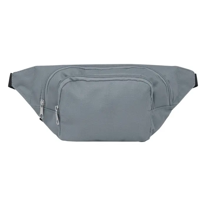 Riñonera con dos compartimentos 600D Poliéster - Wabe miniatura 2