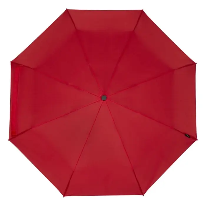 Paraguas plegable de 21" de PET reciclado resistente al viento Poliéster de tafetán de tereftalato de polietileno reciclado - Tiri miniatura 2