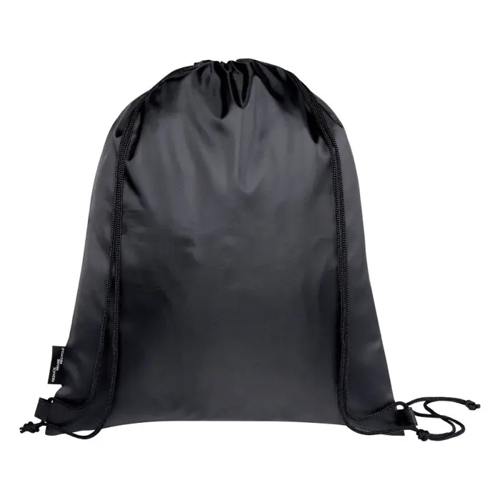 Bolsa con cordón plegable reciclada de 7L 210D Poliéster PET reciclado - Hena miniatura 8